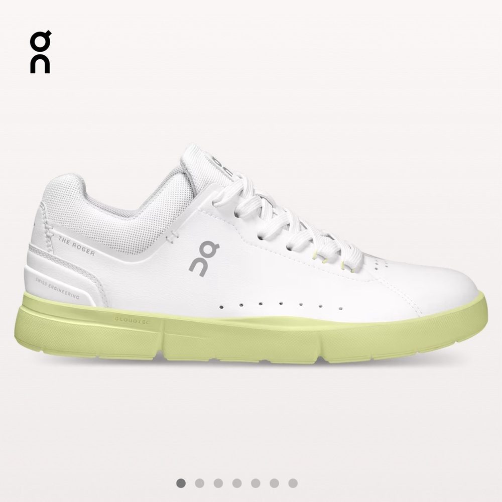 On Womens Trainers The Roger Advantage Casual Lace-Up Textile Synthetic Size 9 W